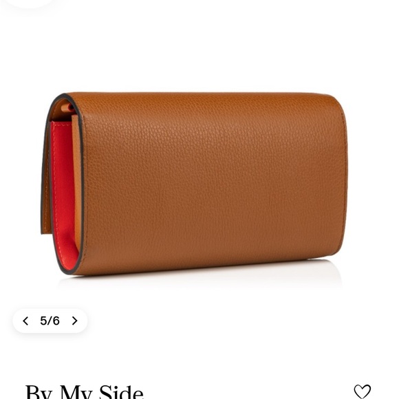 Christian Louboutin by my side, leather wallet on a chain - Picture 6 of 10